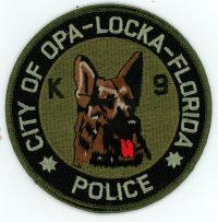 FLORIDA,OPA LOCKA POLICE K-9 SUBDUED 1 MIRRORED